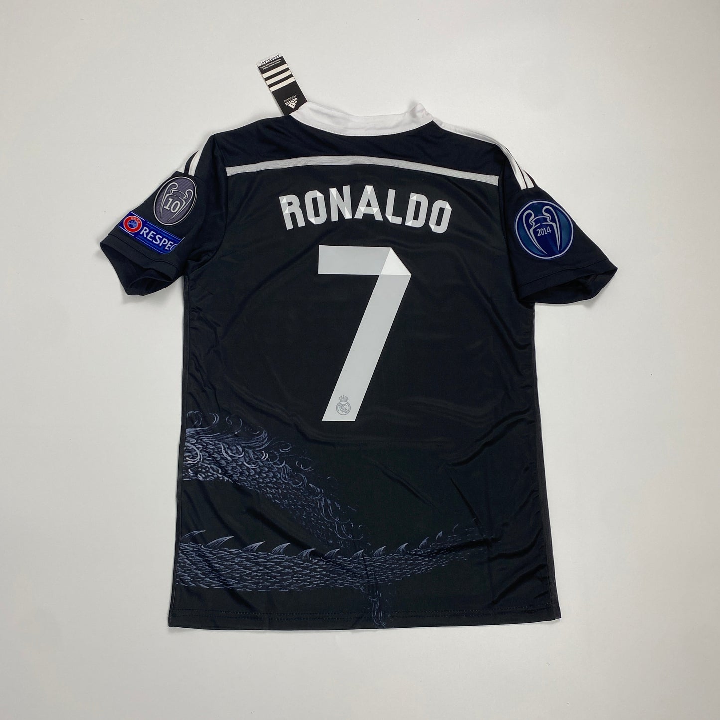 Authentic Real Madrid 2014/15 Third Long Sleeve Jersey – Cristiano Ronaldo #7