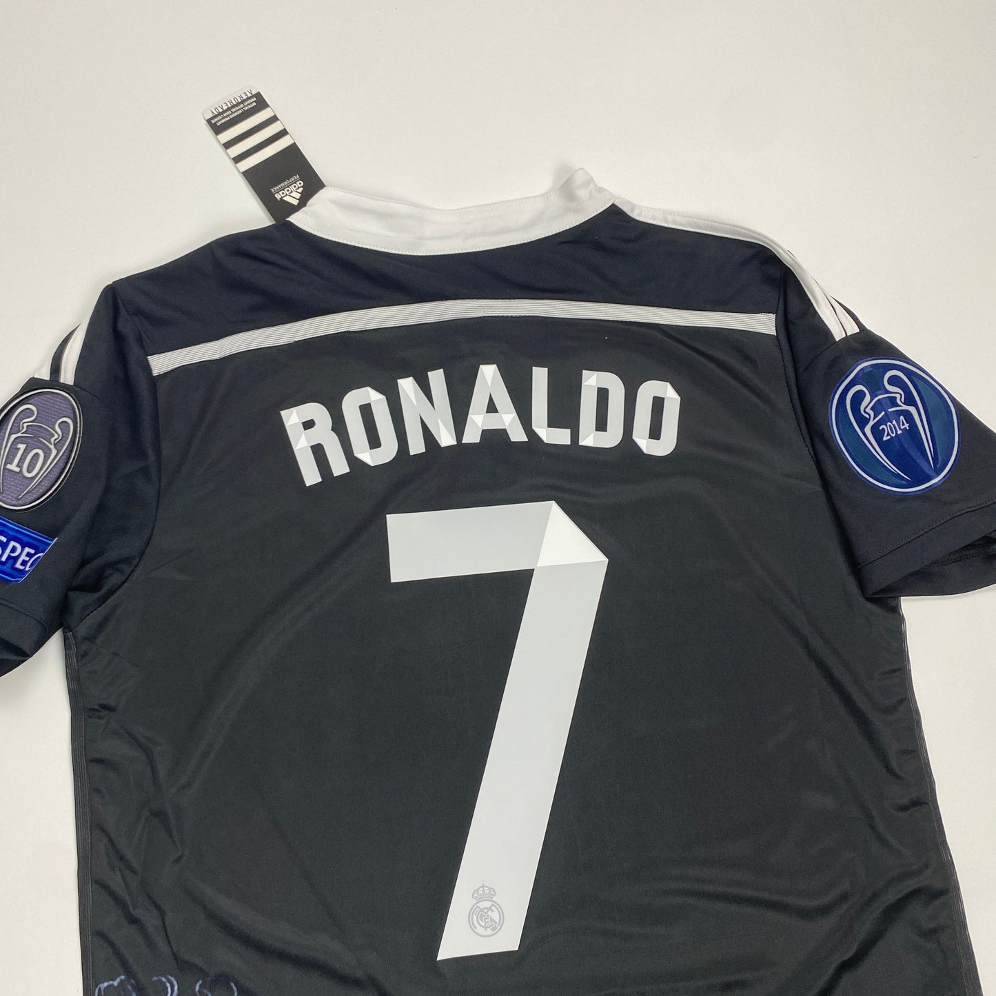 Authentic Real Madrid 2014/15 Third Long Sleeve Jersey – Cristiano Ronaldo #7