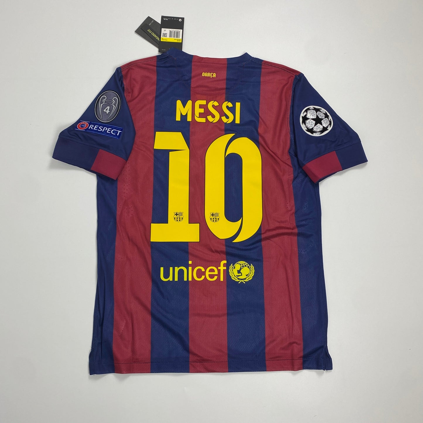 Authentic FC Barcelona 2014/15 Home Jersey – Lionel Messi #10
