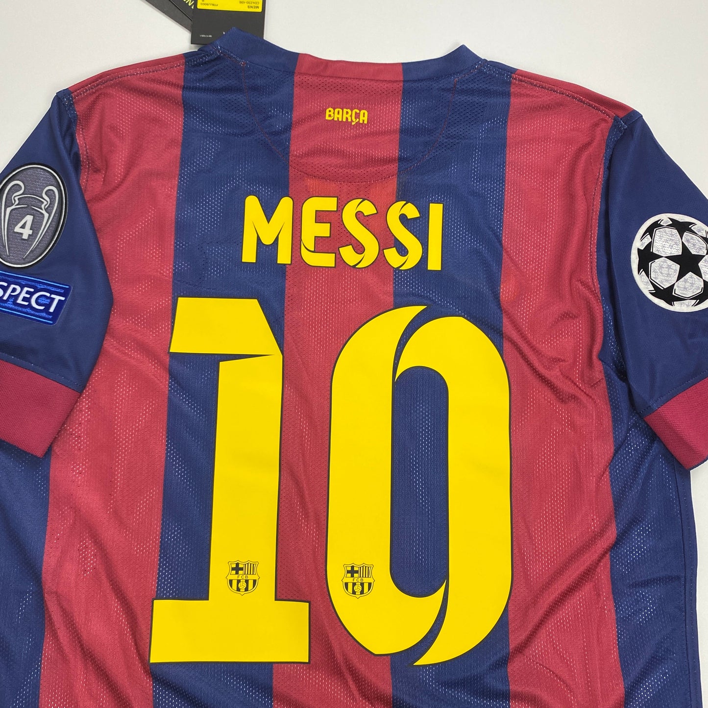Authentic FC Barcelona 2014/15 Home Jersey – Lionel Messi #10