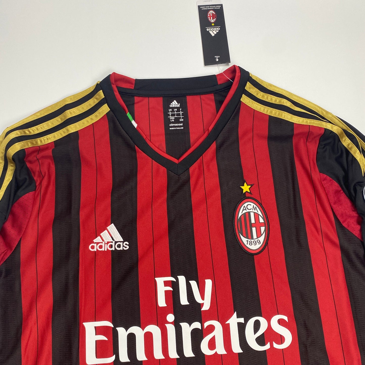 Original A.C. Milan 2013/14 Home Jersey – Kaka #22 (Iconic Return Edition)