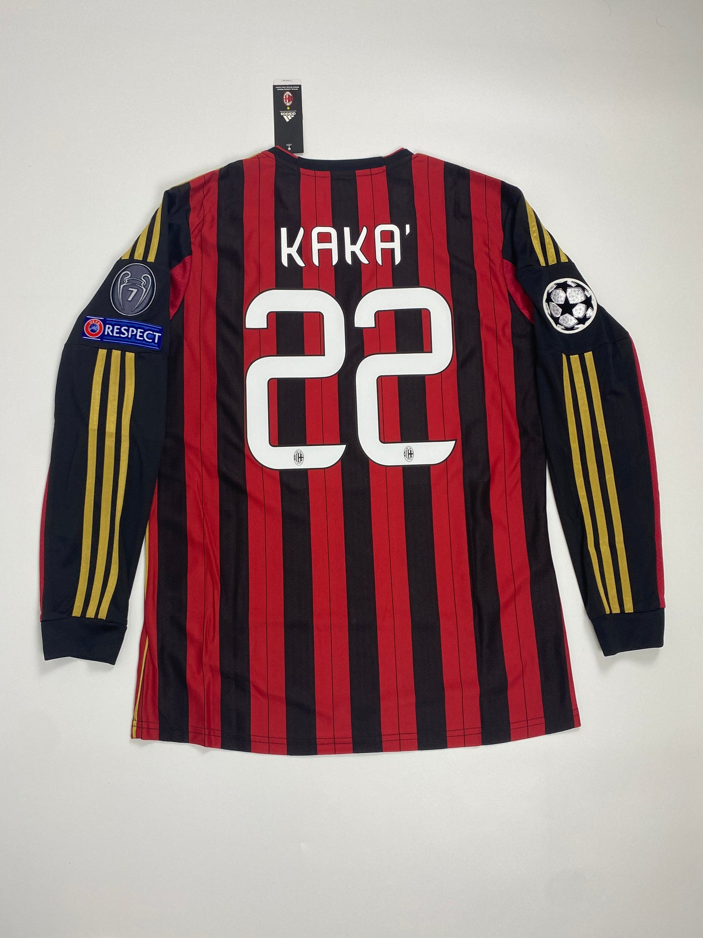 Original A.C. Milan 2013/14 Home Jersey – Kaka #22 (Iconic Return Edition)