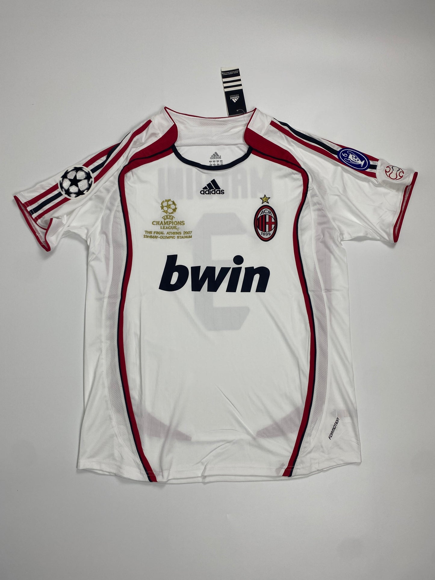 Authentic AC Milan 2006/07 Player Issue Away Jersey – Paolo Maldini #3 (Champions League Final Edition)