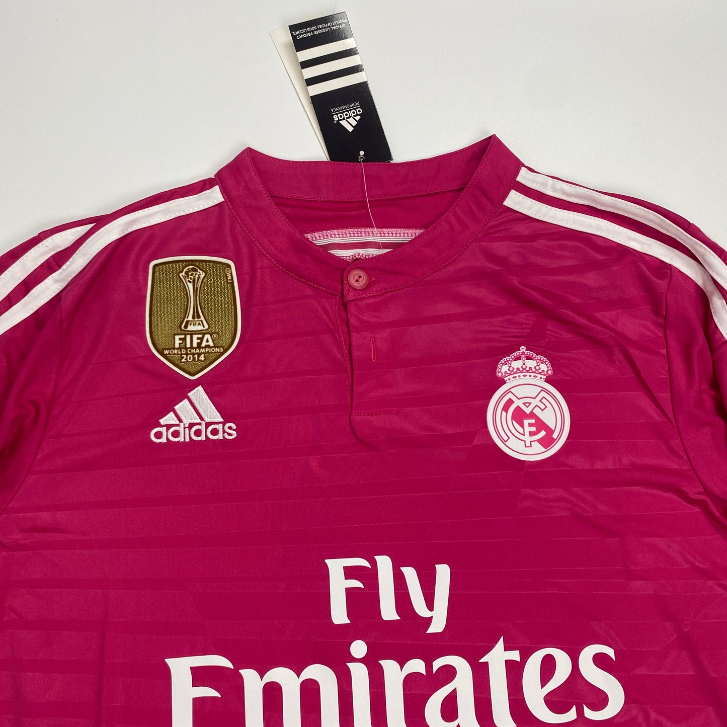 Authentic Real Madrid 2014/15 Away Jersey – Cristiano Ronaldo #7 (Pink Edition)