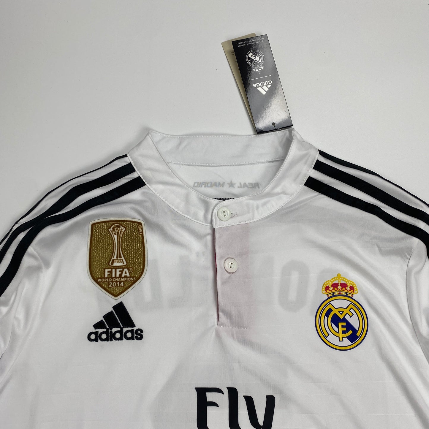 Authentic Real Madrid 2014/15 Home Long Sleeve Jersey – Cristiano Ronaldo #7