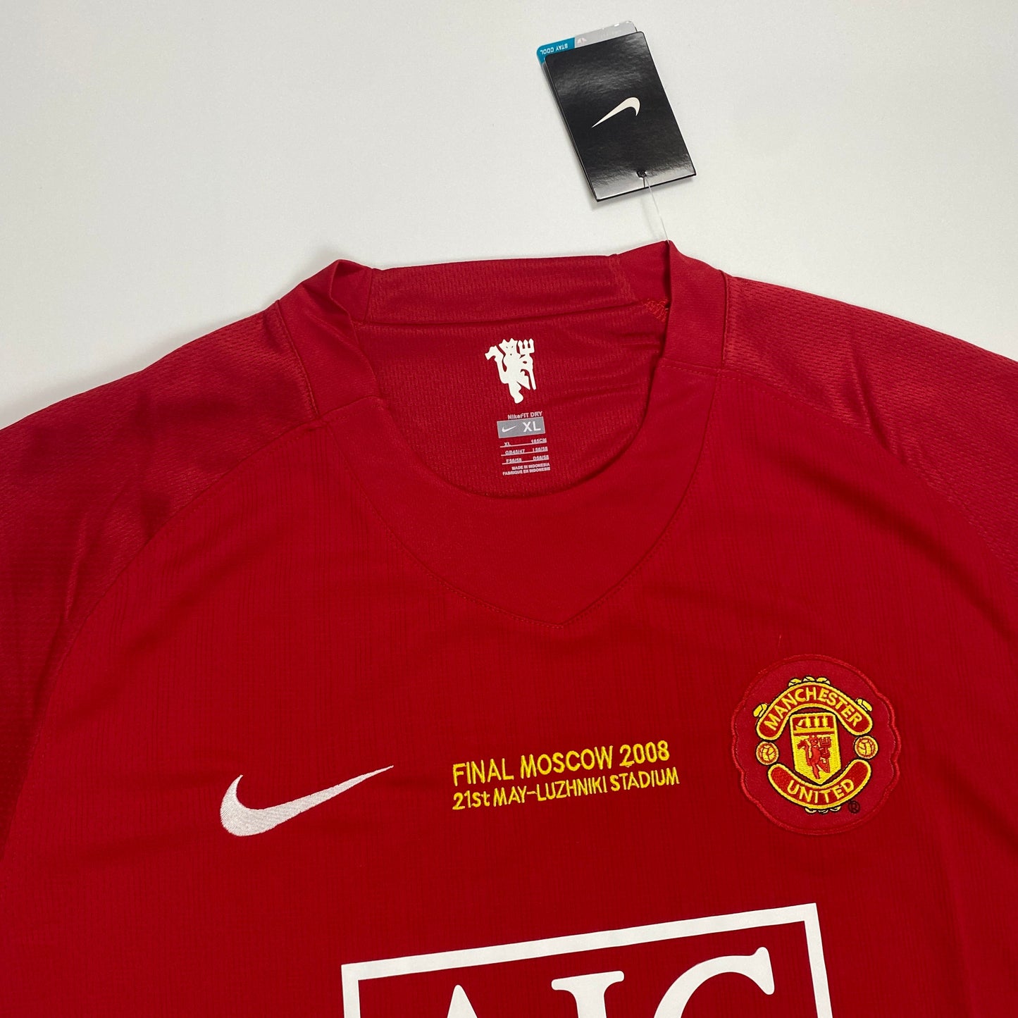 Authentic Manchester United 2007/08 Home Jersey – Cristiano Ronaldo #7 (Double Winner Season)