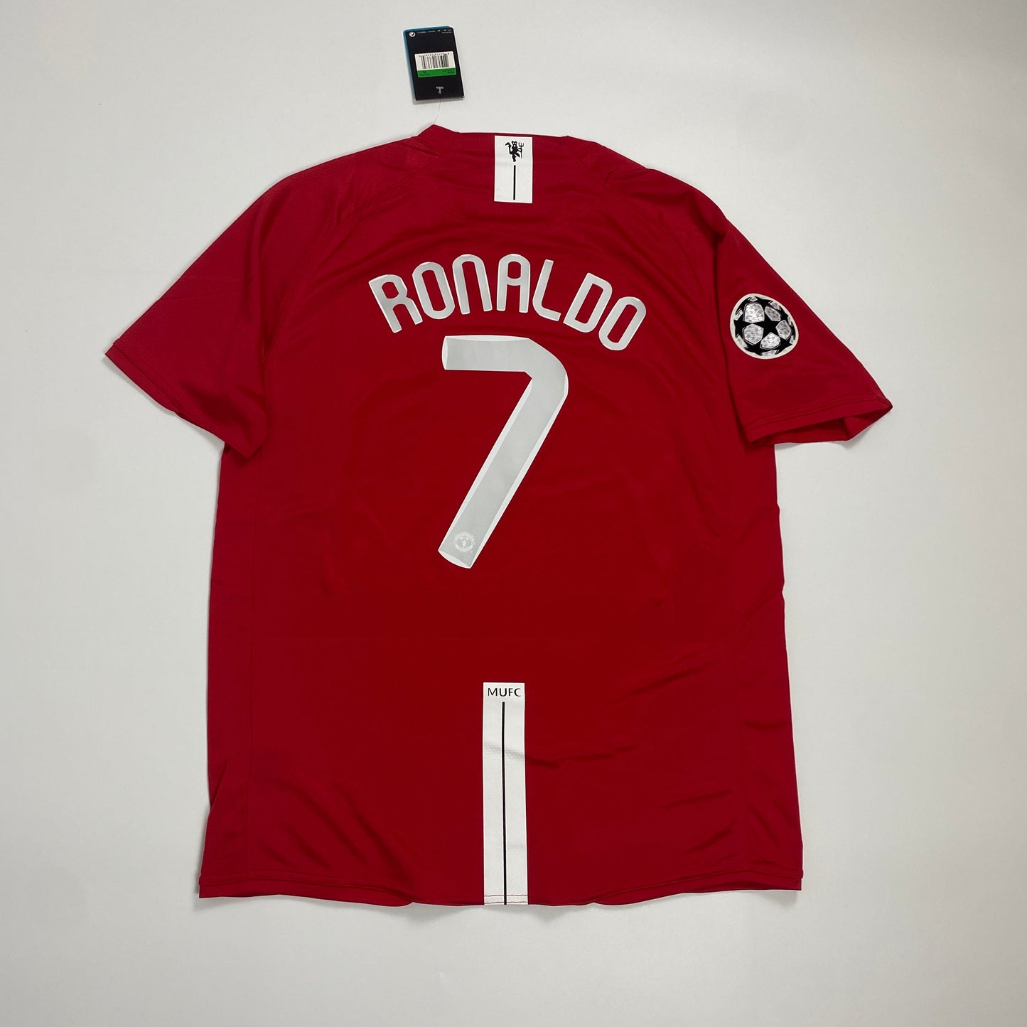 Authentic Manchester United 2007/08 Home Jersey – Cristiano Ronaldo #7 (Double Winner Season)