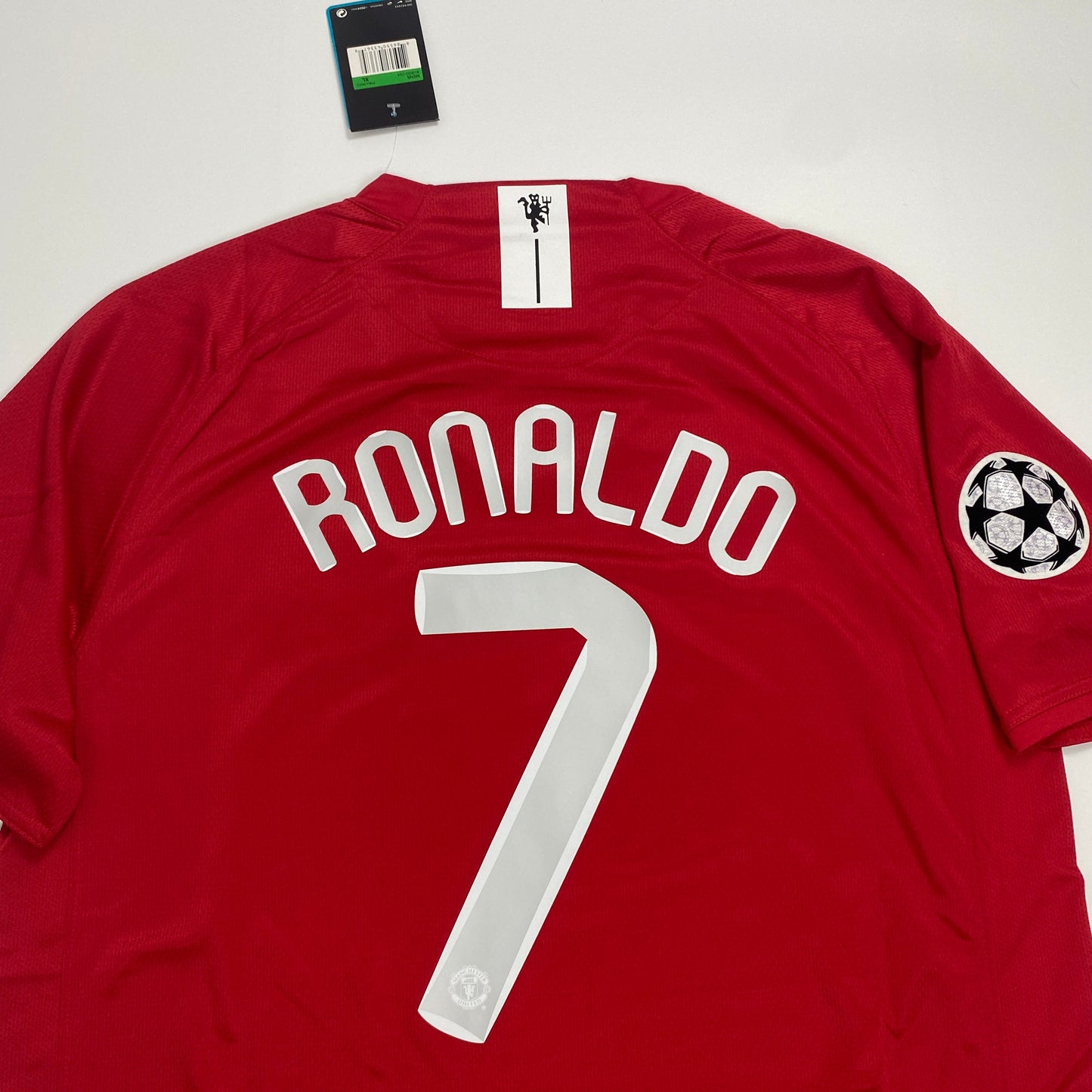 Authentic Manchester United 2007/08 Home Jersey – Cristiano Ronaldo #7 (Double Winner Season)