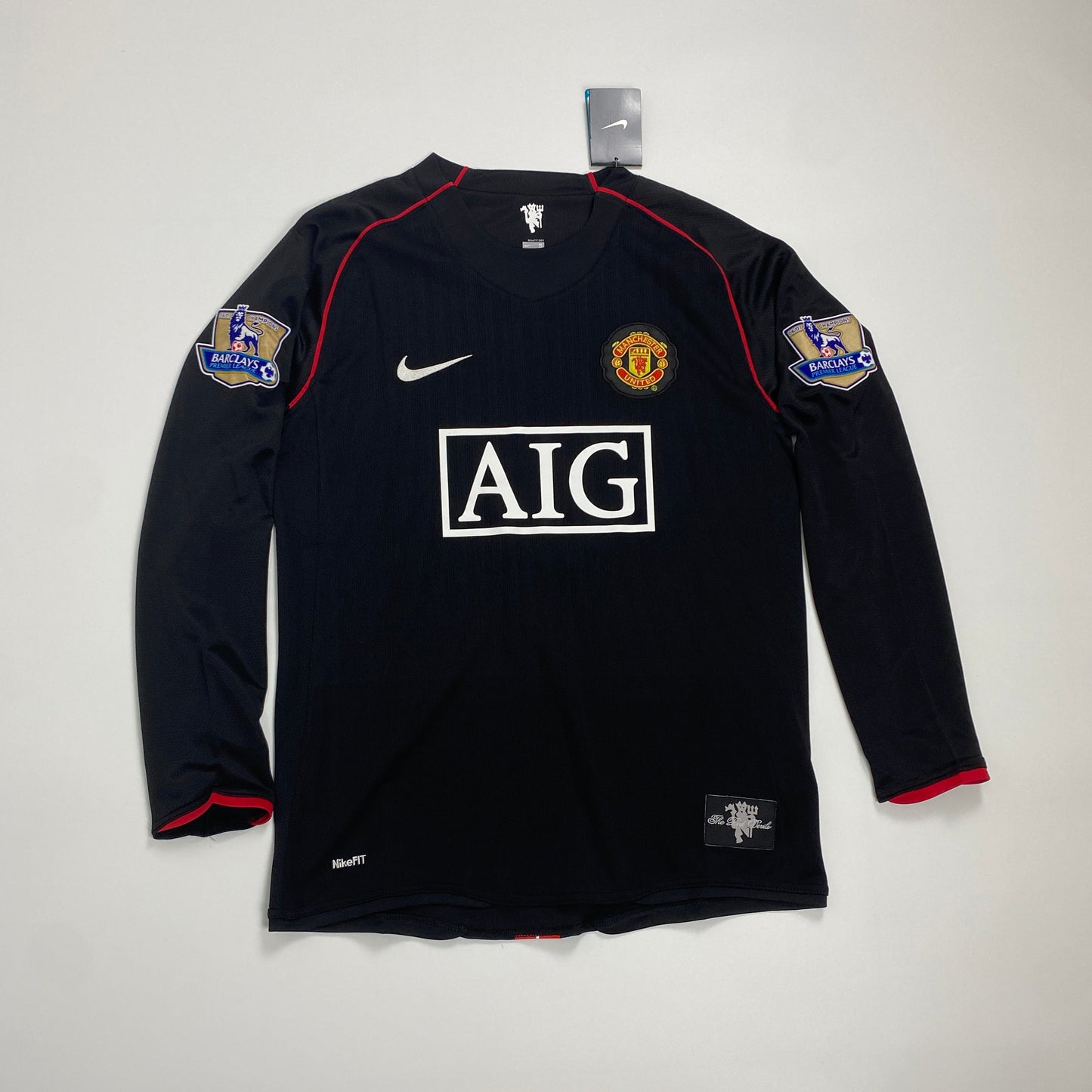 Authentic Manchester United 2007/08 Away Jersey – Cristiano Ronaldo #7 (Champions League Season)