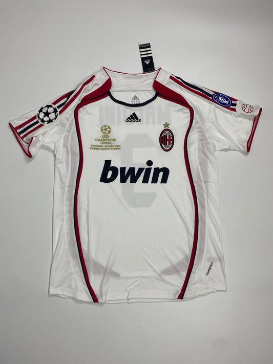 Authentic AC Milan 2006/07 Player Issue Away Jersey – Paolo Maldini #3 (Champions League Final Edition)
