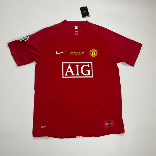 Authentic Manchester United 2007/08 Home Jersey – Cristiano Ronaldo #7 (Double Winner Season)