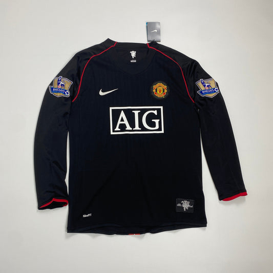 Authentic Manchester United 2007/08 Away Jersey – Cristiano Ronaldo #7 (Champions League Season)